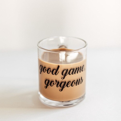 Good Game, Gorgeous | Mug Glass | Gamer Affirmations