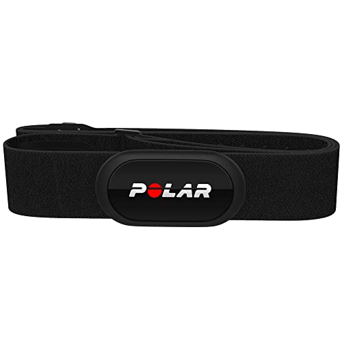Polar H10 Heart Rate Monitor Chest Strap - ANT + Bluetooth, Waterproof HR Sensor for Men and Women - XS-S: 20-26" - Black