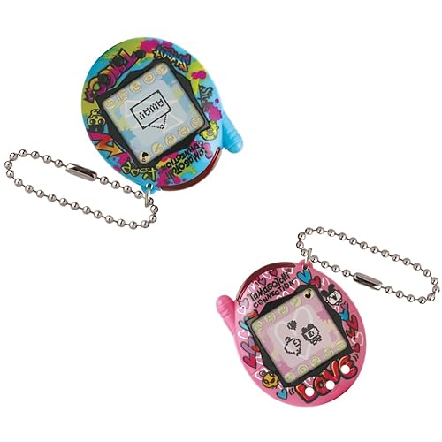Tamagotchi Connection True Friends - Blue Graffiti and Pink Graffiti - Blue Graffiti and Pink Graffiti