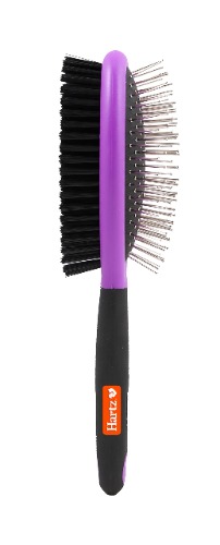 Hartz Groomer's Best Combo Dog Brush - Detangling Brush