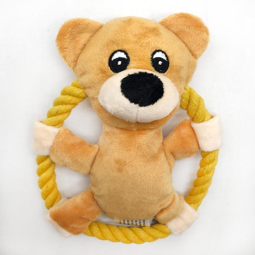 Squeaky Plush Dog Toy Collection - 3
