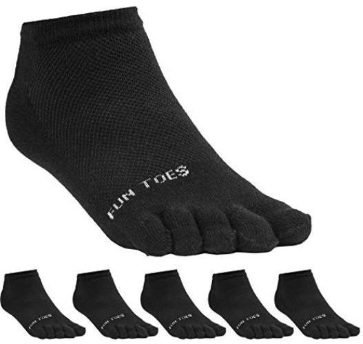 Women's Cotton Toe Socks