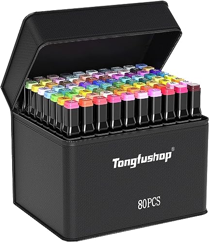 80 Colored Marker Set
