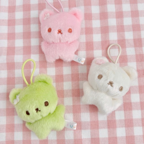 Mochi Bear Plush Keychains Full Set 