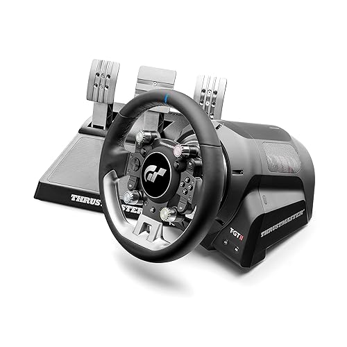 THRUSTMASTER T-GT II Force Feedback Racing Wheel (compatible w/ PS5, PS5 Pro, PS4 & PC) - Bundle Pack
