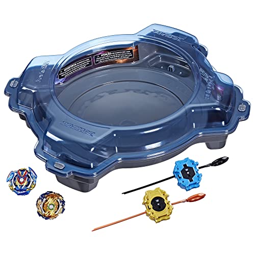BEYBLADE Burst Pro Series Evo Elite Champions Pro Set - Complete Battle Game Set with Beystadium, 2 Battling Top Toys and 2 Launchers - Standard Packaging