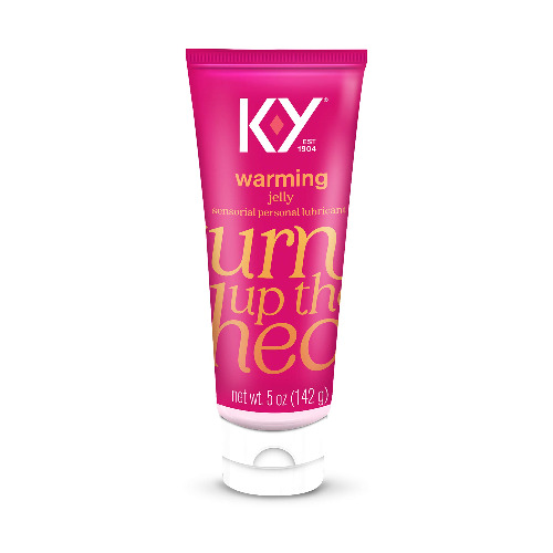 K-Y Warming Jelly Lube, Sensorial Personal Lubricant, Glycol Based Formula, Safe to Use with Latex Condoms, For Men, Women and Couples, 5 FL OZ (Pack of 1) - 5 Ounce (Pack of 1)