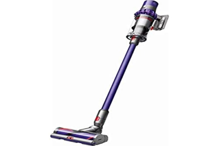 Dyson V10 Cordless Stick Vacuum Cleaner: 14 Cyclones, Fade-Free Power, Whole Machine Filtration, Hygienic Bin Emptying, Wall Mounted, Up to 60 Min Runtime, Purple - Purple - Animal