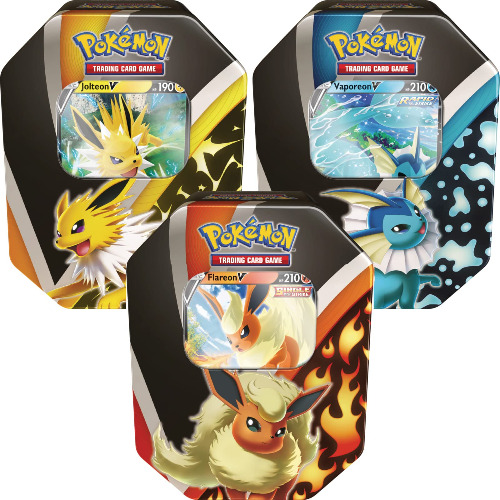 Other The Pokémon Company International Eevee Evolutions V Tin V-Dose, Mehrfarbig - 