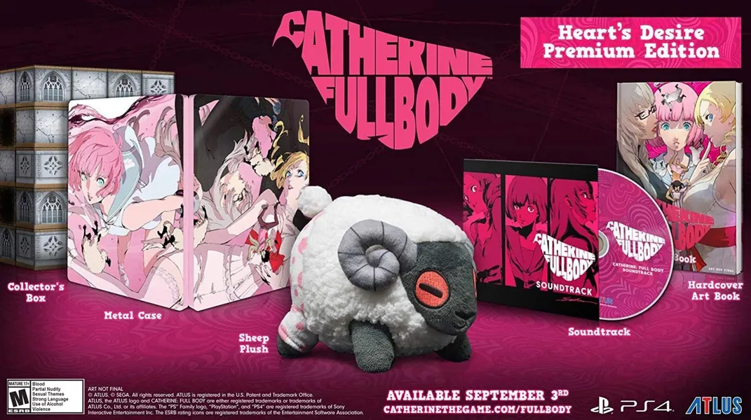 Catherine: Full Body “Heart’s Desire” Premium Edition - PlayStation 4 - PlayStation 4 Premium