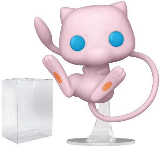 Funko Pop! Games: Pokemon - Mew Vinyl Figure (Bundled with Pop Box Protector Case)
