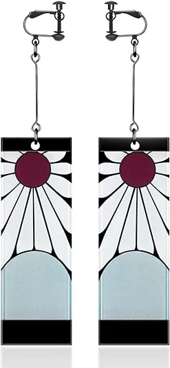 Sterling Silver Tanjiro Earrings Ear clip