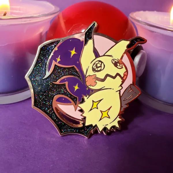 Mimikyu Ghost Pokémon Enamel Pin