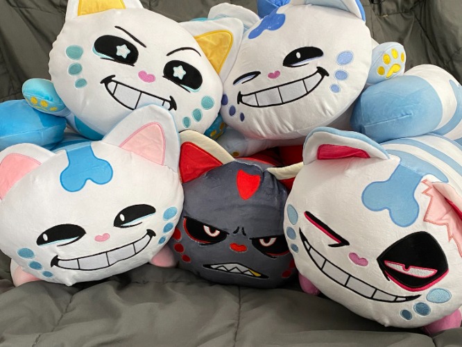 Kittybones Sans Plushies *LARGE* — PoetaxArt