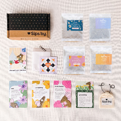 Self Care Tea Box - 3-Month Sips by Box Physical Gift Card