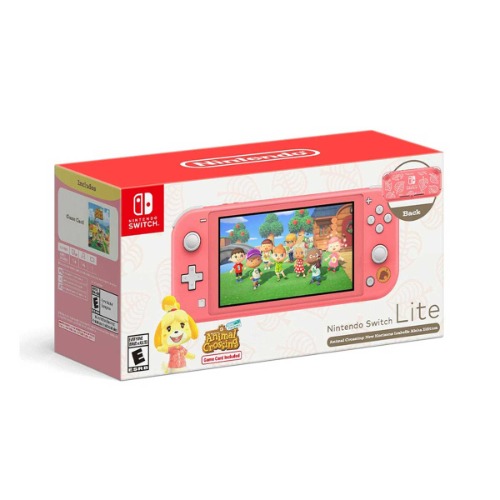 Nintendo Switch Lite Animal Crossing New Horizons Isabelle Aloha Edition Includes Animal Crosing New Horizon Game Card (Coral) (MDE) | Default Title