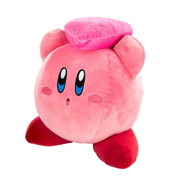 Club Mocchi- Mocchi- Kirby & Friend Heart Mega Plush Toy, 15 inch