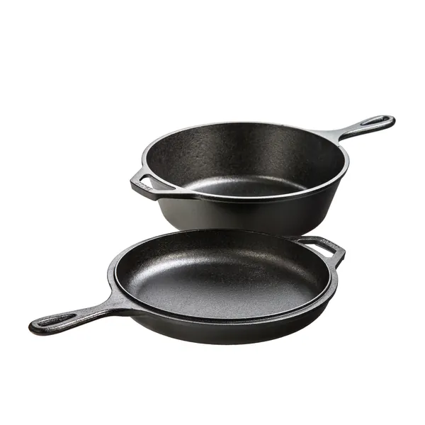 Lodge Cast Iron Combo Cooker 26cm - 3L