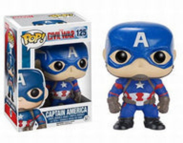POP! "Captain America: Civil War" Captain America - Pre Owned