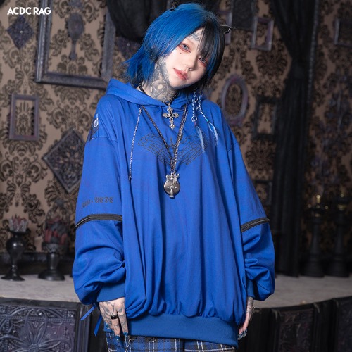 HELL Hoodie | NAVY / FREE