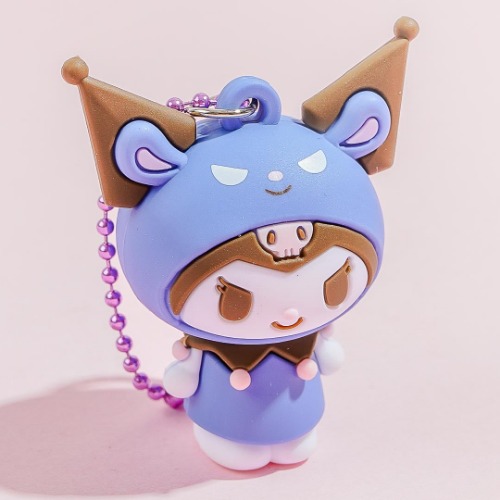 Kuromi Dress Up Figure Keychain | Default Title