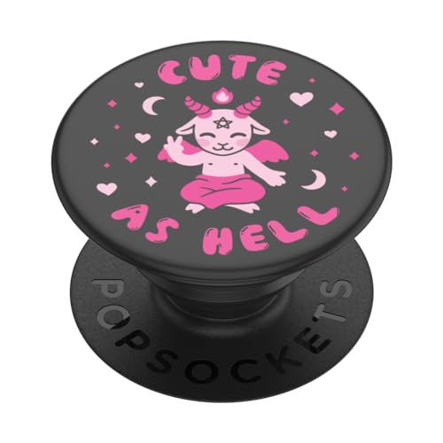 ​​​​PopSockets Phone Grip with Expanding Kickstand, PopSockets for Phone - Cute As Hell - Cute As Hell