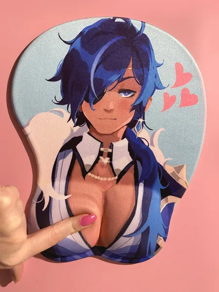 Kaeya Alberich Oppai Mousepad