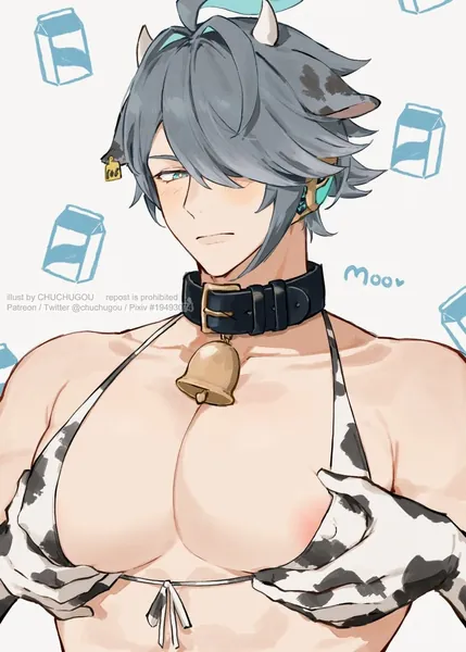 AlHaitham cow mini print