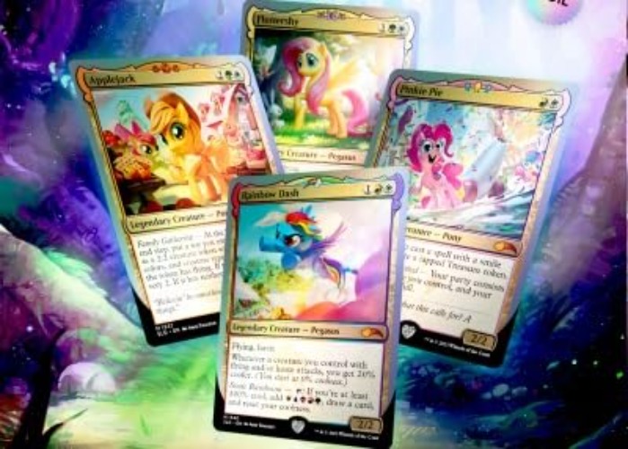MTG Secret Lair: Ponies: The Galloping 2 | Extra Life 2023 (Foil)