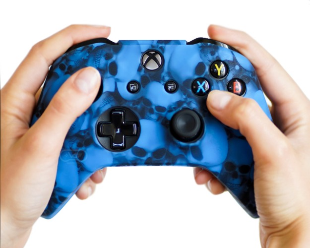 Blue Skulls - XBOX One Controller Skin - Xbox One
