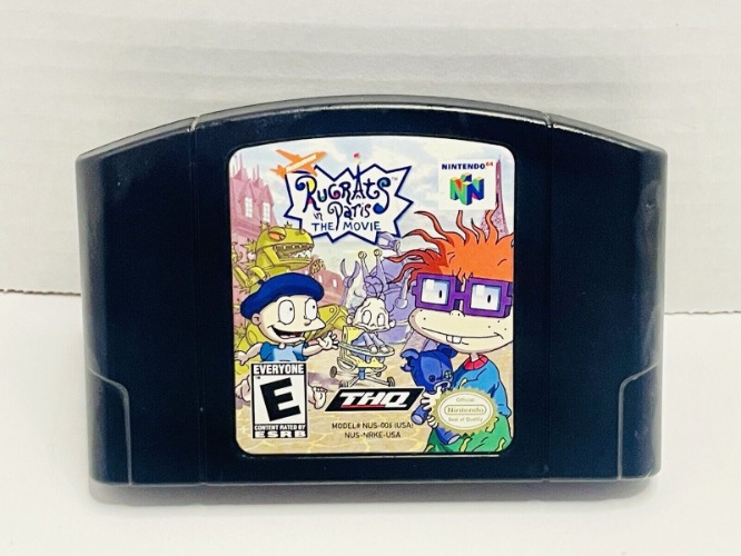 Rugrats in Paris: The Movie Nintendo 64 N64 Authentic CARTRIDGE ONLY 