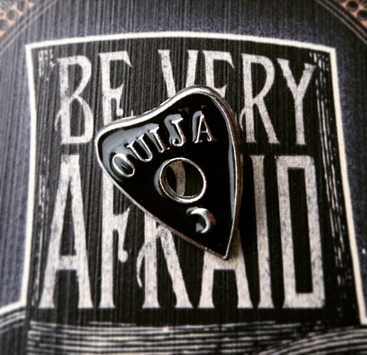 Ouija' Black Pin