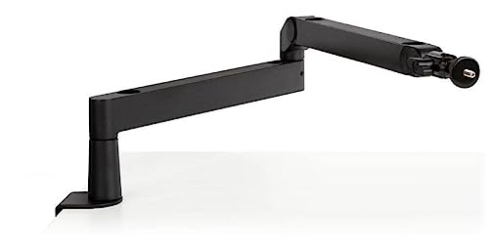 Elgato Wave Mic Arm LP - Premium Low Profile Microphone Arm with Cable Management Channels, Desk Clamp, Versatile Mounting and Fully Adjustable, perfect for Podcast, Streaming, Gaming, Home Office - Low Profile - Mic Arm