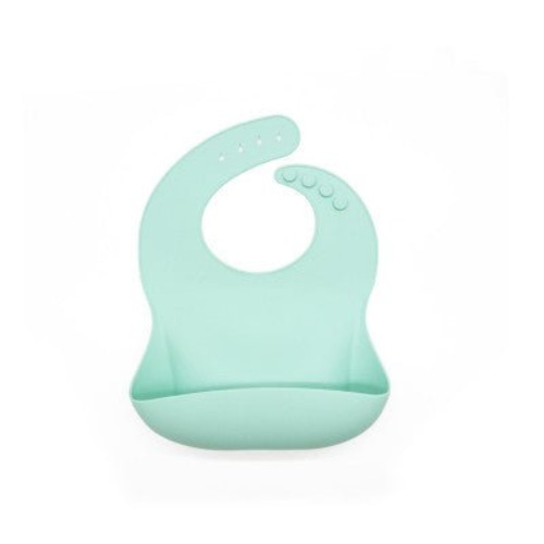Silicone Baby Bib - Mint