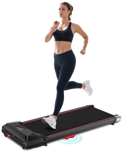 Sperax Walking Pad,Under Desk Treadmill,Treadmills for Home,320 Lb Capacity - Silicone Cushion