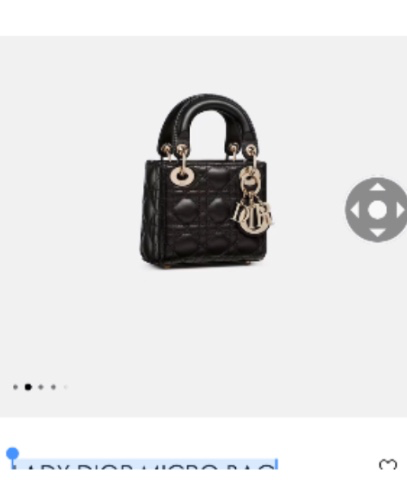 LADY DIOR MICRO BAG