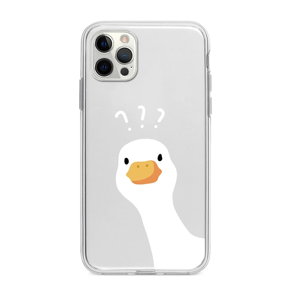 Duck Question Mark Phone Case Funny Duck Phone Case Cover