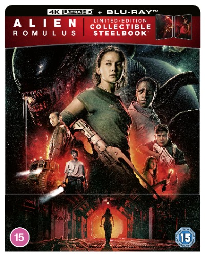 Alien Romulus 4K UHD + Blu ray Steelbook [Blu-ray] [Region Free]