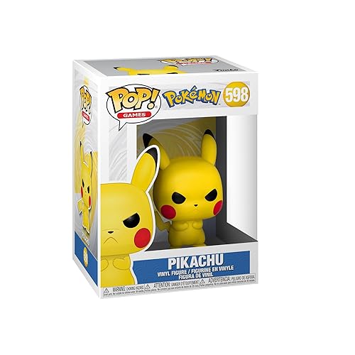 Funko Pop! Games: Pokemon - Grumpy Pikachu - Multicolor