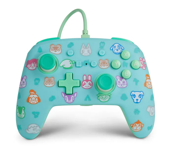 PowerA Enhanced Wired Controller for Nintendo Switch – Animal Crossing, Gamepad, Wired Video Game Controller, Gaming Controller
