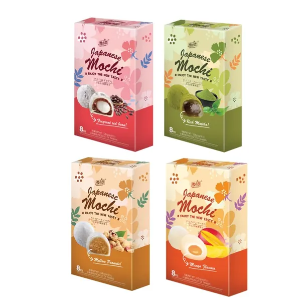 Yuki & Love 3 Flavour Box Strawberry Grape Mango Mochi Japanese Dessert Daifuku