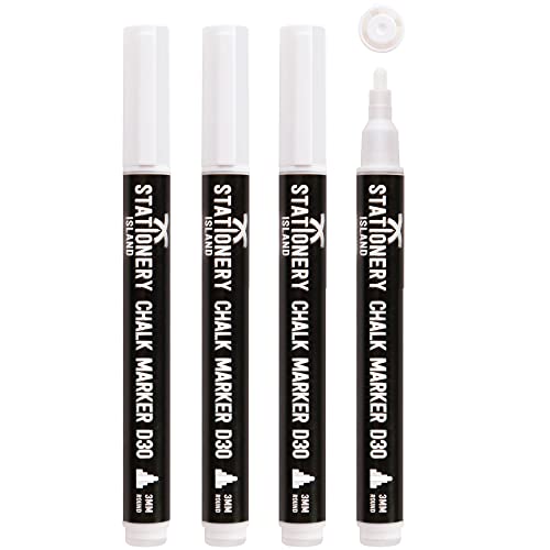 Stationery Island Liquid Chalk Pens - Pack of 4
