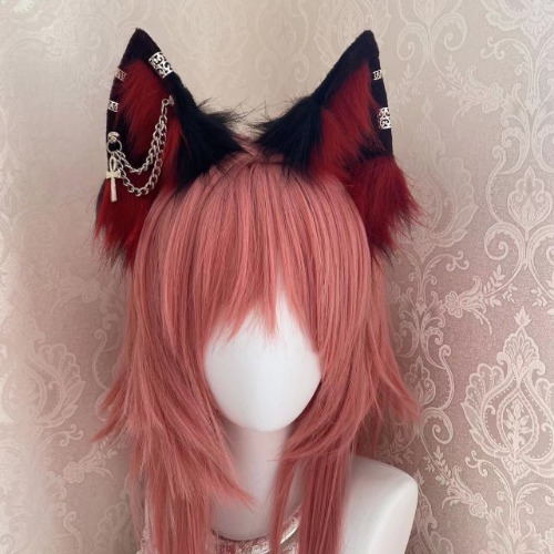 Kitsune Ears With Chains