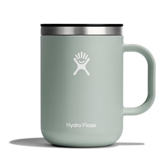 Hydro Flask Stainless Steel Reusable Mug - Vacuum Insulated, BPA-Free, Non-Toxic - 24 Oz - Agave