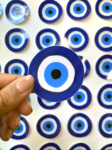 3 Evil Eye Protection Symbol - Vinyl Sticker - Waterproof