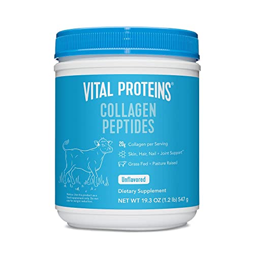 Vital Proteins, Unflavored Collagen Peptides, 20 Ounce - Unflavored - 27 Servings (Pack of 1)