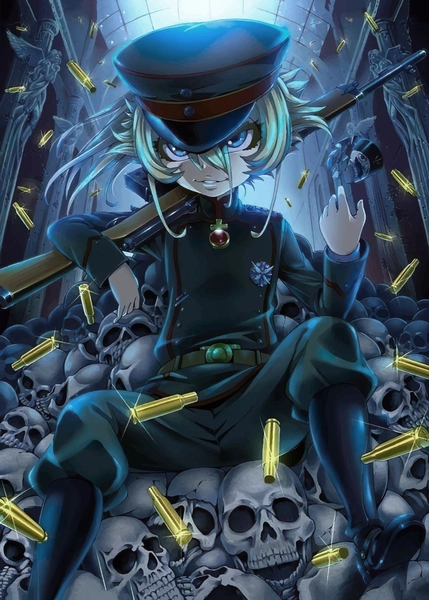 'Saga Of Tanya The Evil' Poster, picture, metal print, paint by tiong gang | Displate