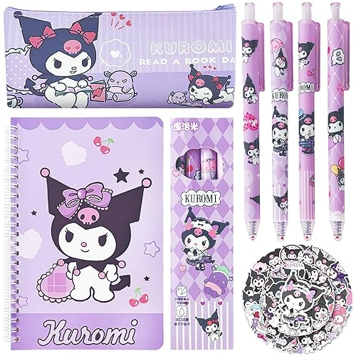 Kuromi Stationery Set