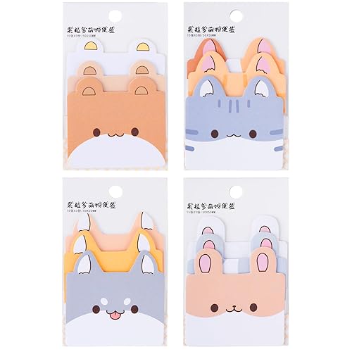 Cute Animal Self-Stick Notes