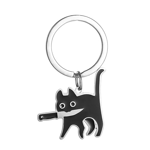 Black Cat keychain